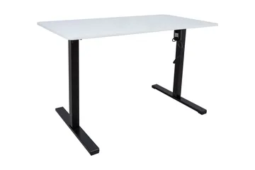Ergo Optimal Skrivbord med motor 120x60 cm Vit - Möbler - Bord & matgrupper - Kontorsbord - Skrivbord