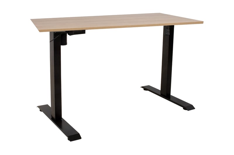 Ergo Skrivbord med en motor 160x80 cm Svart - Möbler - Bord & matgrupper - Kontorsbord - Skrivbord