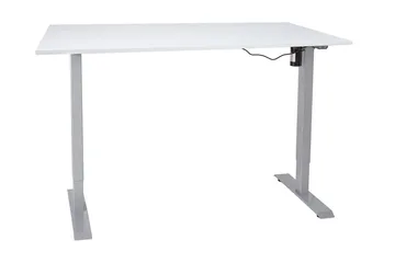 Ergosum 1 Skrivbord 140 cm Höj-och Sänkbar Elektrisk - Gråvit - Möbler - Bord & matgrupper - Kontorsbord - Skrivbord - Höj och sänkbart skrivbord