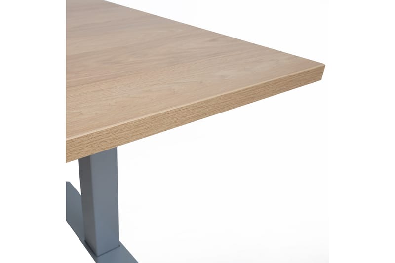 Ergosum 1 Skrivbord 140 cm Höj-och Sänkbar - Trä/Natur - Höj och sänkbart skrivbord - Skrivbord