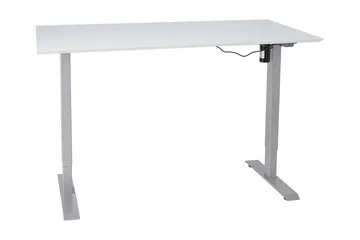Ergosum 1 Skrivbord 160 cm Höj-och Sänkbar Elektrisk - Gråvit - Möbler - Bord & matgrupper - Kontorsbord - Skrivbord - Höj och sänkbart skrivbord