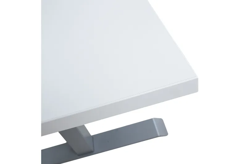 Ergosum 2 Skrivbord 160 cm Höj-och Sänkbar - Vit/Grå - Möbler - Bord & matgrupper - Kontorsbord - Skrivbord - Höj och sänkbart skrivbord