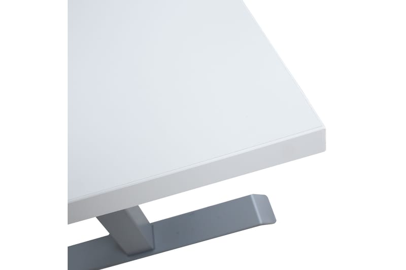 Ergosum 2 Skrivbord 160 cm Höj-och Sänkbar - Vit/Grå - Möbler - Bord & matgrupper - Kontorsbord - Skrivbord - Höj och sänkbart skrivbord