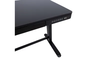 Ergosum Skrivbord 120 cm  Höj-och Sänkbar - Svart - Möbler - Bord & matgrupper - Kontorsbord - Skrivbord - Höj och sänkbart skrivbord