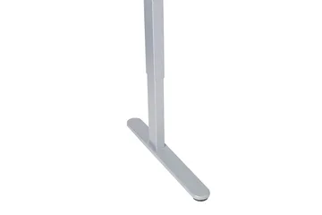 Ergosum Skrivbord 140 cm Höj-och Sänkbar - Grå/Vit - Möbler - Bord & matgrupper - Kontorsbord - Skrivbord - Höj och sänkbart skrivbord