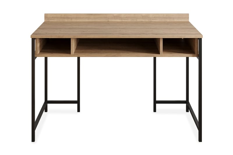 Fagersanna Skrivbord 120 cm med Förvaring Hyllor - Svart - Möbler - Bord & matgrupper - Kontorsbord - Skrivbord