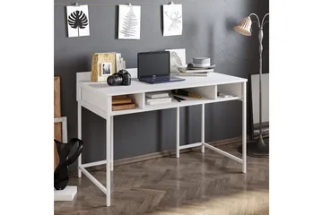 Fagersanna Skrivbord 120 cm med Förvaring Hyllor - Vit - Möbler - Bord & matgrupper - Kontorsbord - Skrivbord