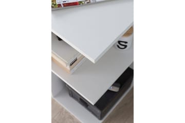 Farleys Skrivbord 82 cm med Förvaring Hyllor - Vit - Möbler - Bord & matgrupper - Kontorsbord - Skrivbord