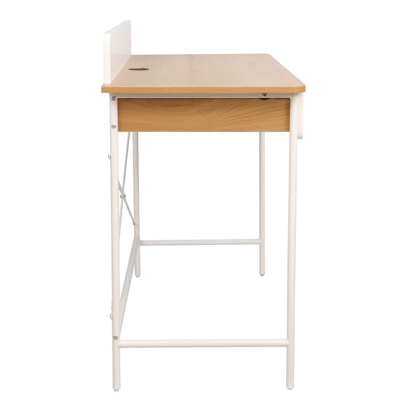 Skrivbord Ferdie 120x48x88 cm - ask/vit - Möbler - Bord & matgrupper - Kontorsbord - Skrivbord