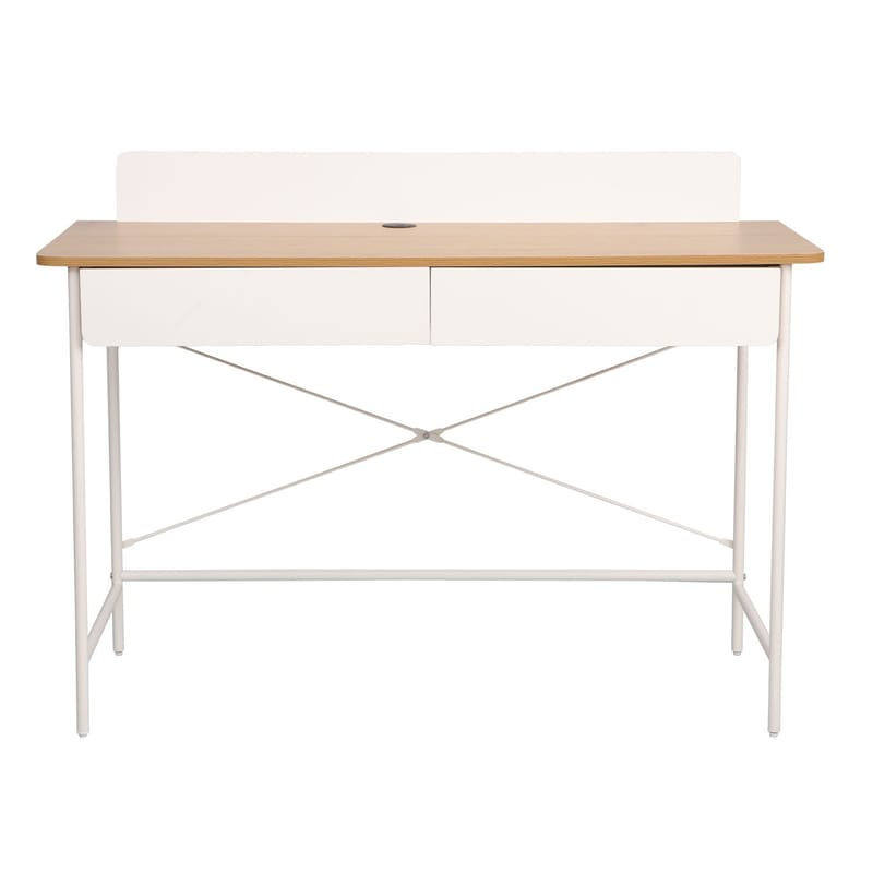 Skrivbord Ferdie 120x48x88 cm - ask/vit - Möbler - Bord & matgrupper - Kontorsbord - Skrivbord