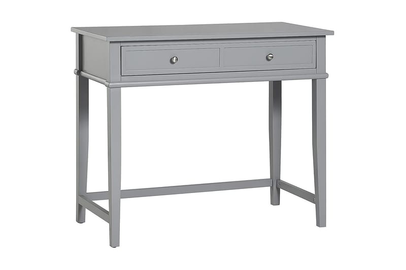 Franklin Skrivbord 90 cm med Förvaring Låda Grå - Dorel Home - Möbler - Bord & matgrupper - Kontorsbord - Skrivbord