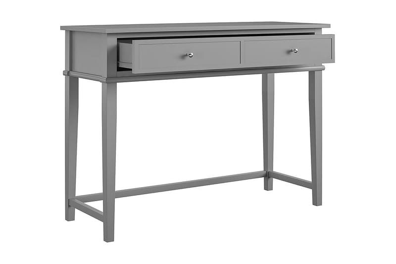 Franklin Skrivbord 90 cm med Förvaring Låda Grå - Dorel Home - Skrivbord