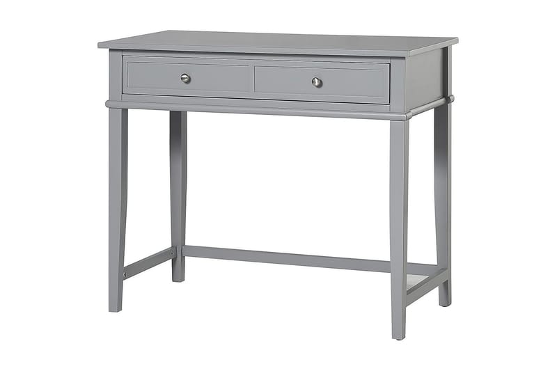 Franklin Skrivbord 90 cm med Förvaring Låda Grå - Dorel Home - Möbler - Bord & matgrupper - Kontorsbord - Skrivbord