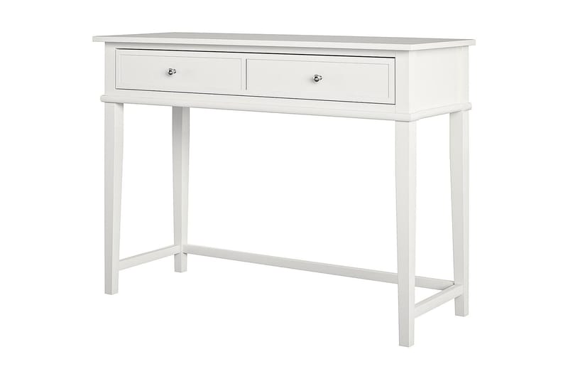 Franklin Skrivbord 90 cm med Förvaring Låda Vit - Dorel Home - Möbler - Bord & matgrupper - Kontorsbord - Skrivbord
