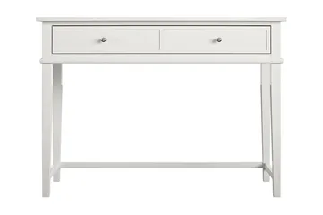 Franklin Skrivbord 90 cm med Förvaring Låda Vit - Dorel Home - Möbler - Bord & matgrupper - Kontorsbord - Skrivbord