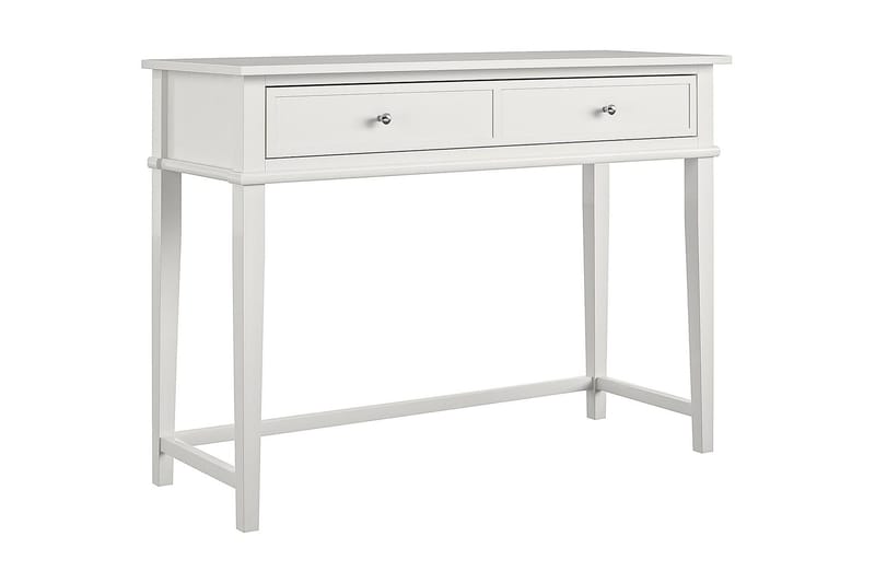 Franklin Skrivbord 90 cm med Förvaring Låda Vit - Dorel Home - Möbler - Bord & matgrupper - Kontorsbord - Skrivbord