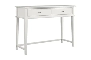 Franklin Skrivbord 90 cm med Förvaring Låda Vit - Dorel Home - Möbler - Bord & matgrupper - Kontorsbord - Skrivbord