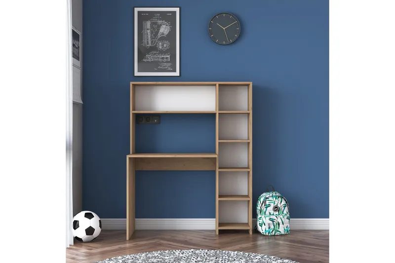 Freal Skrivbord 113 cm - Natur - Möbler - Bord & matgrupper - Kontorsbord - Skrivbord