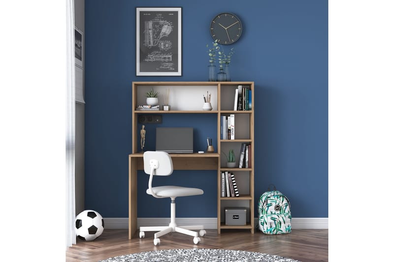 Freal Skrivbord 113 cm - Natur - Möbler - Bord & matgrupper - Kontorsbord - Skrivbord