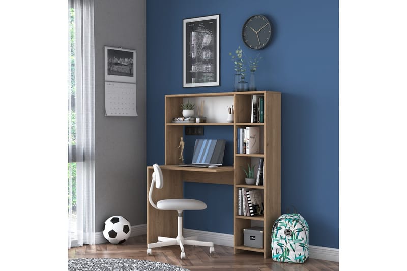 Freal Skrivbord 113 cm - Natur - Möbler - Bord & matgrupper - Kontorsbord - Skrivbord