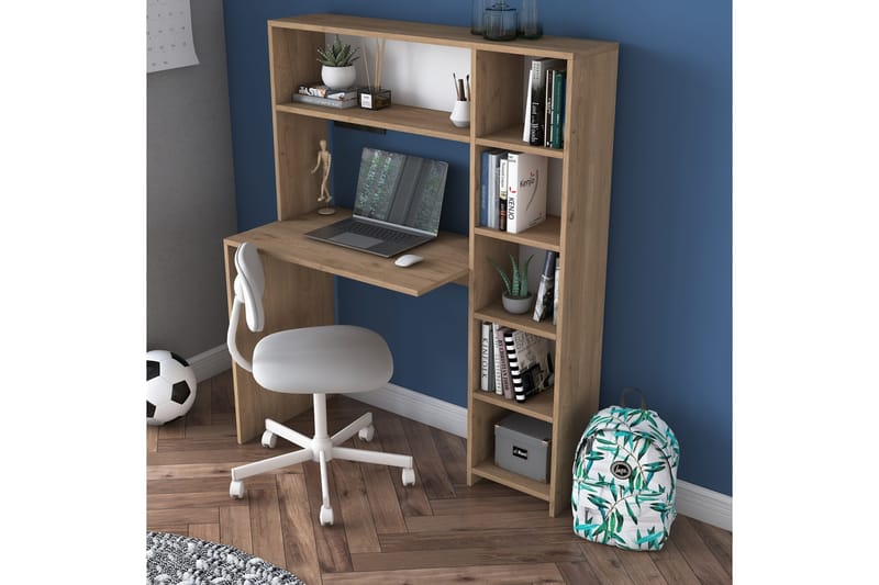 Freal Skrivbord 113 cm - Natur - Möbler - Bord & matgrupper - Kontorsbord - Skrivbord