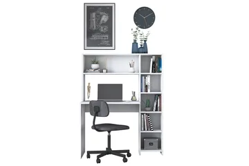 Freal Skrivbord 113 cm - Vit - Möbler - Bord & matgrupper - Kontorsbord - Skrivbord