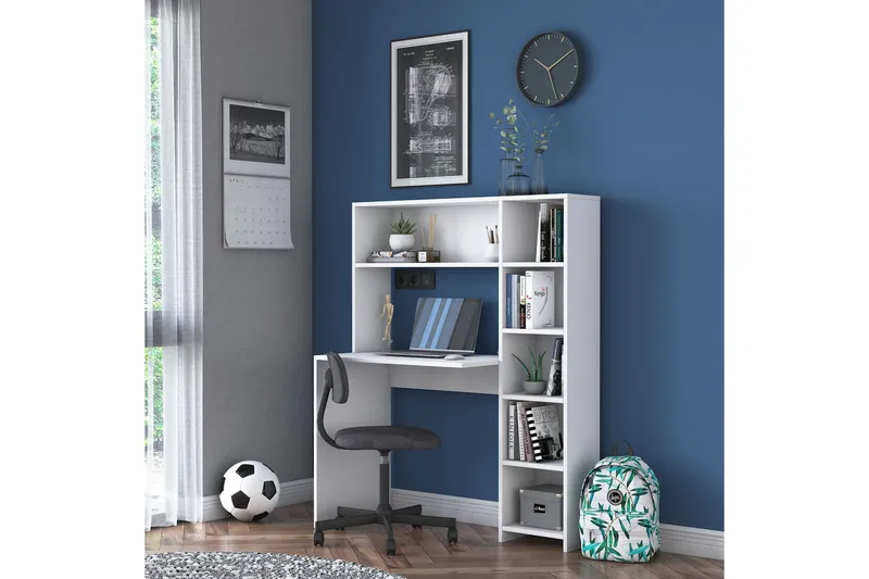 Freal Skrivbord 113 cm - Vit - Möbler - Bord & matgrupper - Kontorsbord - Skrivbord