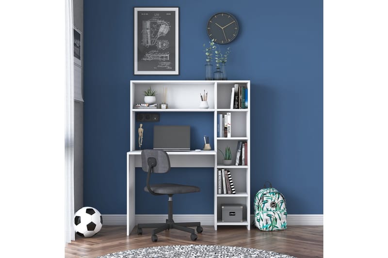 Freal Skrivbord 113 cm - Vit - Möbler - Bord & matgrupper - Kontorsbord - Skrivbord