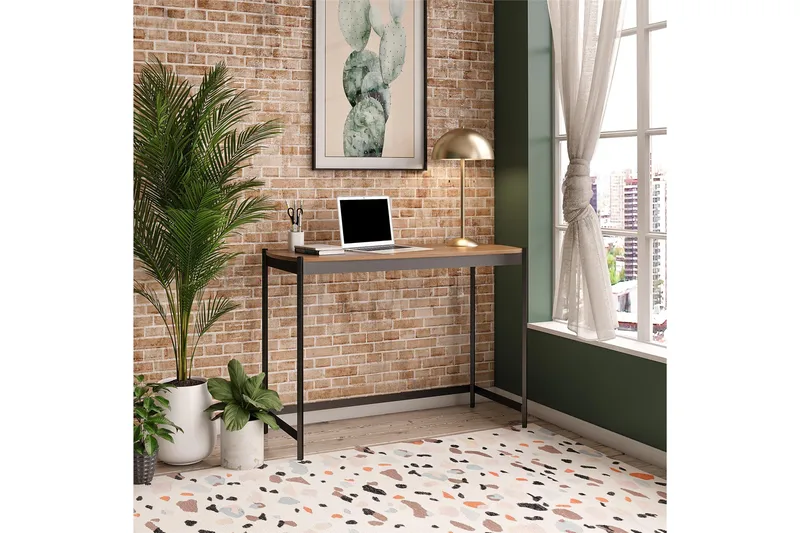 Genadi Skrivbord - Grå - Möbler - Bord & matgrupper - Kontorsbord - Skrivbord