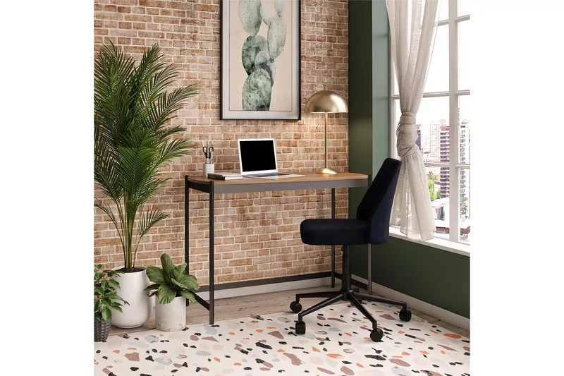 Genadi Skrivbord - Grå - Möbler - Bord & matgrupper - Kontorsbord - Skrivbord