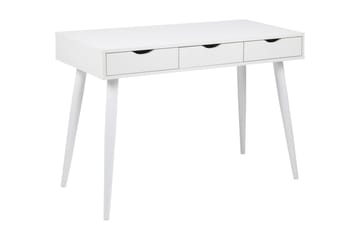 Gradina Skrivbord 110 cm med Förvaring 3 Lådor - Vit - Möbler - Bord & matgrupper - Kontorsbord - Skrivbord