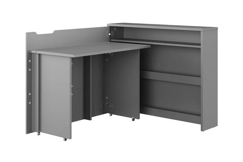 Grianan Skrivbord 136 cm Grey - Möbler - Bord & matgrupper - Kontorsbord - Skrivbord - Hörnskrivbord