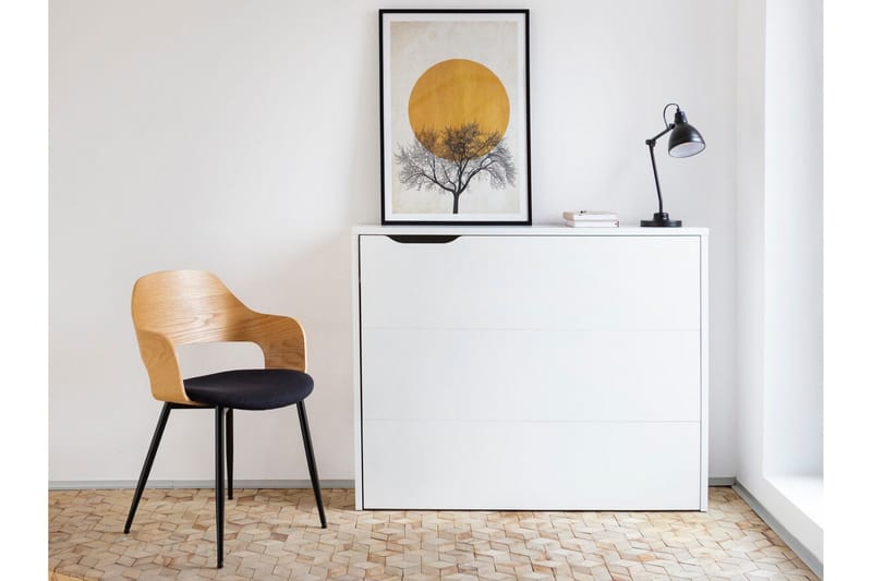 Grianan Skrivbord 136 cm White - Möbler - Bord & matgrupper - Kontorsbord - Skrivbord - Hörnskrivbord