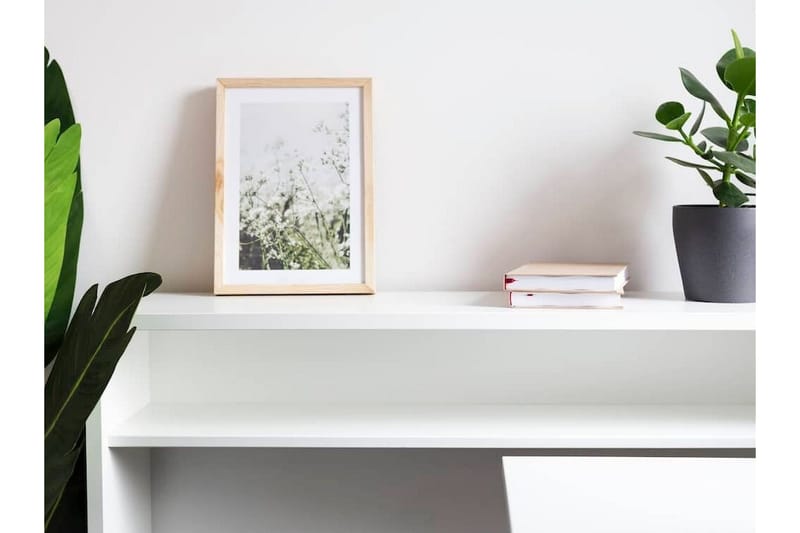 Grianan Skrivbord 136 cm White - Möbler - Bord & matgrupper - Kontorsbord - Skrivbord - Hörnskrivbord