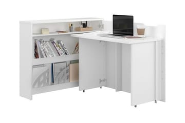 Grianan Skrivbord 136 cm White - Möbler - Bord & matgrupper - Kontorsbord - Skrivbord - Hörnskrivbord