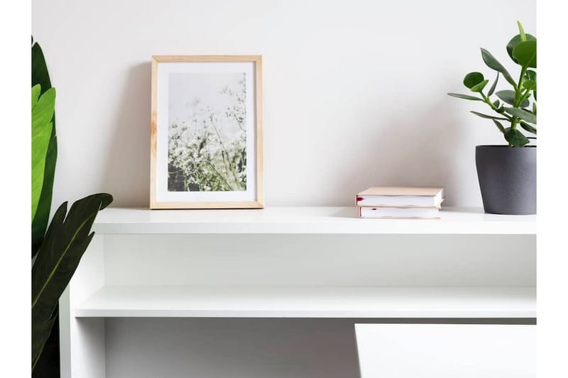 Grianan Skrivbord 136 cm White - Möbler - Bord & matgrupper - Kontorsbord - Skrivbord - Hörnskrivbord