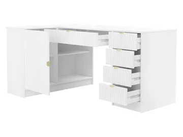 Gudelia Skrivbord 158 cm - brun - Möbler - Bord & matgrupper - Kontorsbord - Skrivbord - Hörnskrivbord