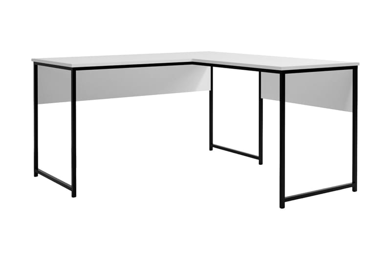 Sarisu Hörnskrivbord 160 cm - Vit/Svart - Hörnskrivbord
