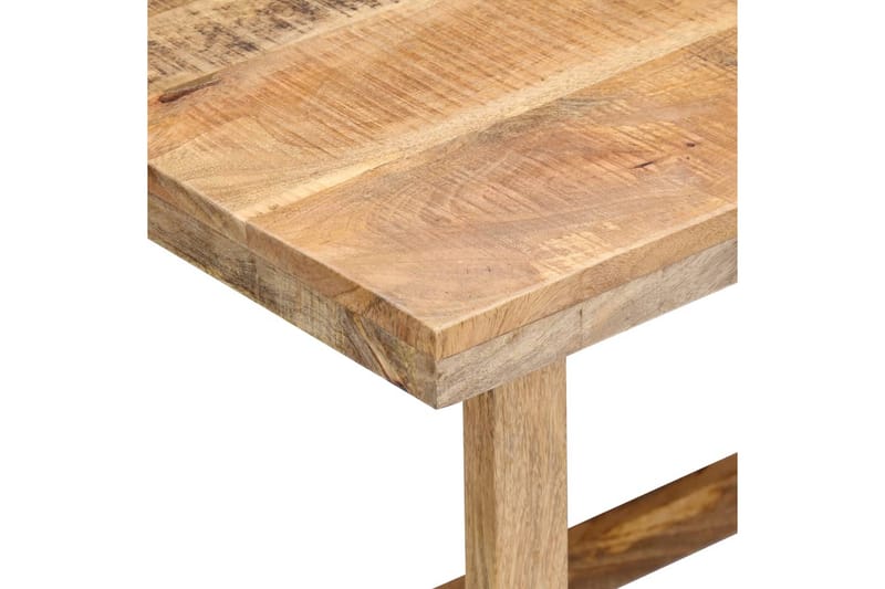 Skrivbord 180x120x76 cm massivt mangoträ - Brun - Möbler - Bord & matgrupper - Kontorsbord - Skrivbord - Hörnskrivbord