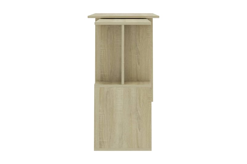Skrivbord hörn sonoma-ek 200x50x76 cm spånskiva - Brun - Möbler - Bord & matgrupper - Kontorsbord - Skrivbord - Hörnskrivbord