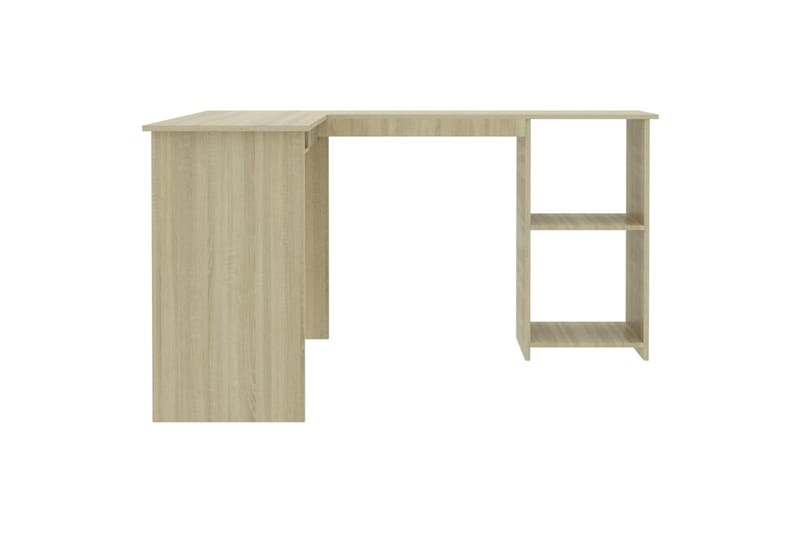 Skrivbord L-format sonoma-ek 120x140x75 cm spånskiva - Brun - Möbler - Bord & matgrupper - Kontorsbord - Skrivbord - Hörnskrivbord