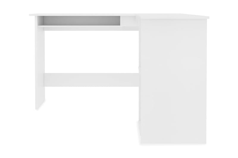 Skrivbord L-format vit 120x140x75 cm spånskiva - Vit - Möbler - Bord & matgrupper - Kontorsbord - Skrivbord - Hörnskrivbord