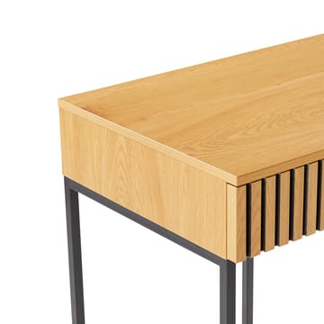 Skrivbord Hampton 120x50x79 cm melamin - ekbark / svart - Möbler - Bord & matgrupper - Kontorsbord - Skrivbord