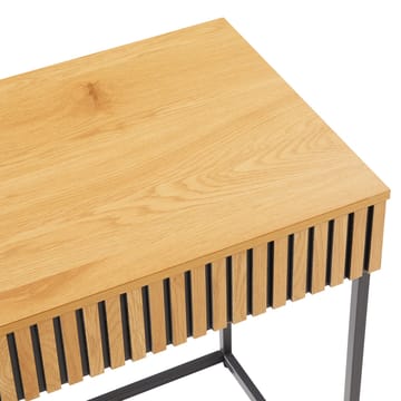 Skrivbord Hampton 120x50x79 cm melamin - ekbark / svart - Möbler - Bord & matgrupper - Kontorsbord - Skrivbord