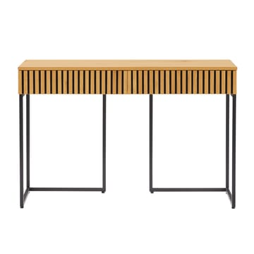 Skrivbord Hampton 120x50x79 cm melamin - ekbark / svart - Möbler - Bord & matgrupper - Kontorsbord - Skrivbord