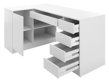 Harland Skrivbord 158 cm - svart - Möbler - Bord & matgrupper - Kontorsbord - Skrivbord - Hörnskrivbord