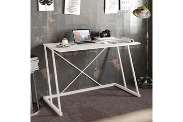 Holmö Skrivbord 120 cm - Vit - Möbler - Bord & matgrupper - Kontorsbord - Skrivbord