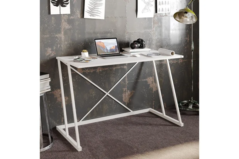 Holmö Skrivbord 120 cm - Vit - Möbler - Bord & matgrupper - Kontorsbord - Skrivbord