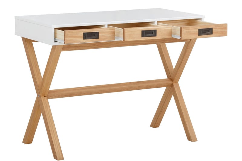 Homestead Skrivbord 100 cm - Vit - Möbler - Bord & matgrupper - Kontorsbord - Skrivbord