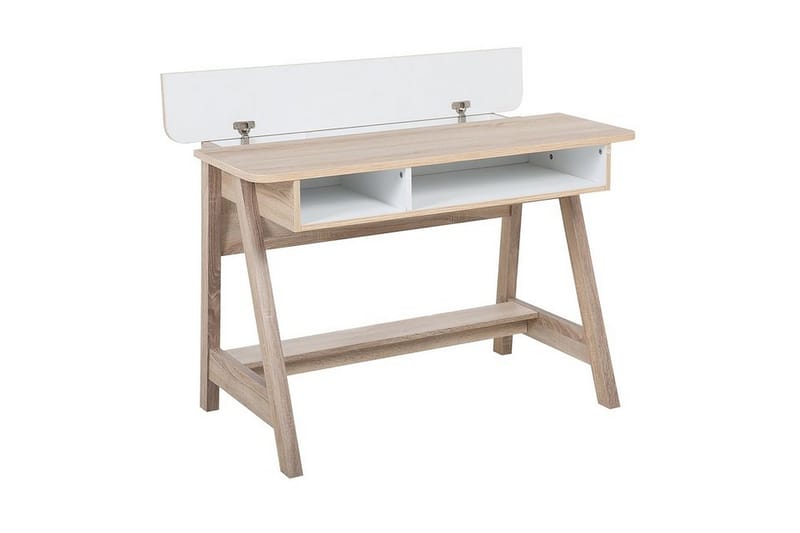 Jackson Skrivbord 110 cm med Förvaring Hylla - Vit - Möbler - Bord & matgrupper - Kontorsbord - Skrivbord